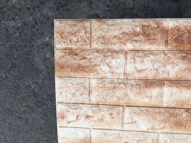 Xốp đá Hàn Quốc màu nâu pha trắng 2